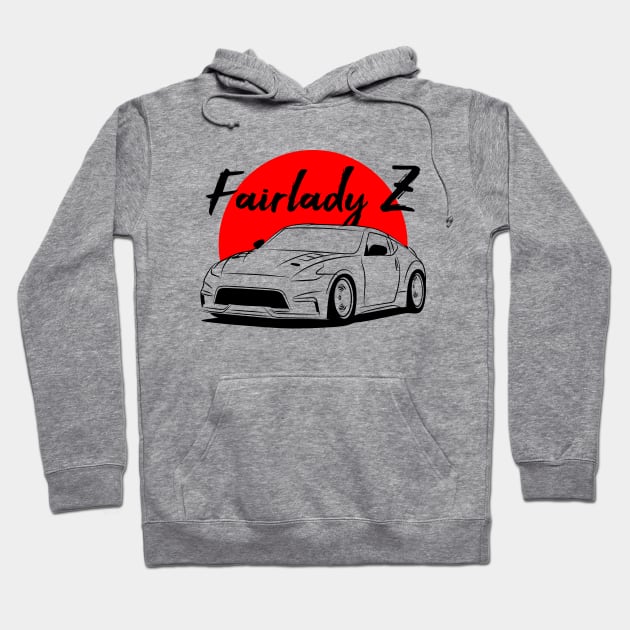 370Z Fairlady Hoodie by GoldenTuners